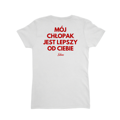 Mój Chłopak BabyTee Biała