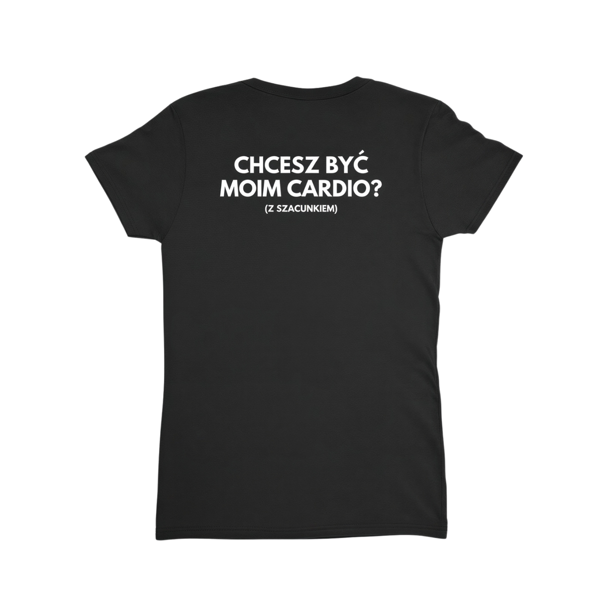 Chcesz Być Moim Cardio BabyTee Czarna